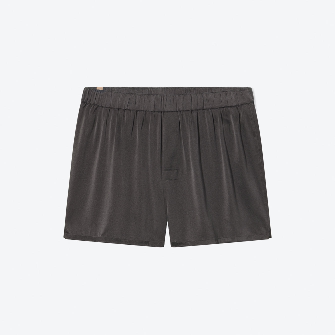 Lunya Men's Washable Silk Boxer- #Meditative Grey