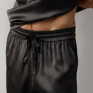 Lunya Men's Washable Silk Short Set- #Meditative Grey
