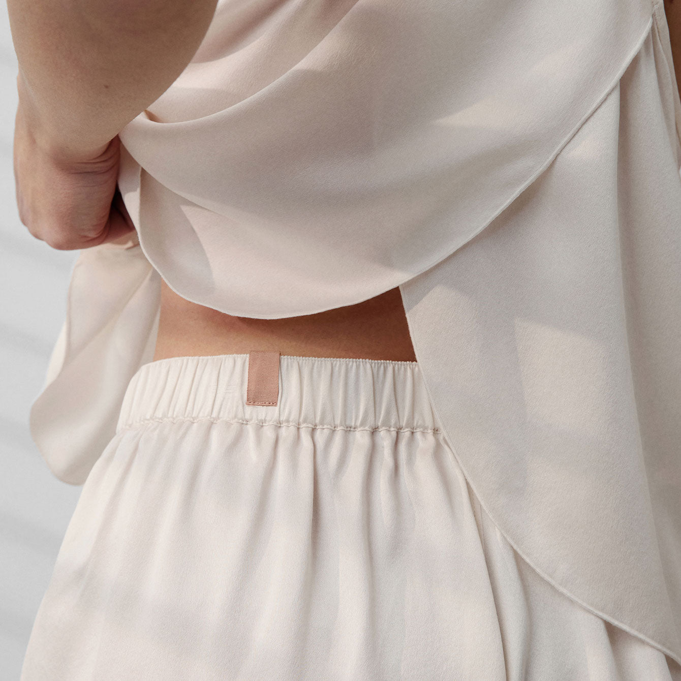 Lunya Washable Silk Tulip- #Tranquil White