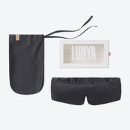Lunya Weighted Washable Silk Sleep Mask - #Meditative Grey